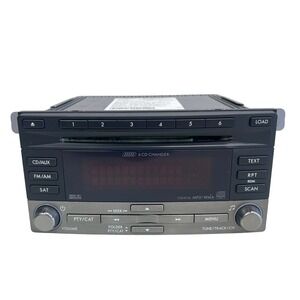 Subaru Clarion 6 CD Changer MP3 WMA Radio Head Unit 86201FG642 PF-2950A-C‎